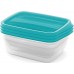 CURVER VEDO Set 3x1L dózy, 20x14x6cm, svetlo modrá 03505-051