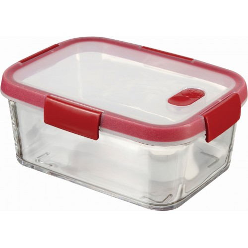 CURVER SMART COOK 1,1L dóza 20,3 x 15,4 x 8,3 cm transparentná/červená 04062-472 CURVER SMART COOK 1,1L dóza 20,3 x 15,4 x 8,3 cm transparentná/červená 04062-472