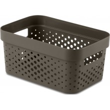 CURVER INFINITY 4,5 L Úložný box 26 x 18 x 12 cm, recyklovaný plast, hnedý 04747-C74