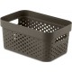 CURVER INFINITY 4,5 L Úložný box 26 x 18 x 12 cm, recyklovaný plast, hnedý 04747-C74
