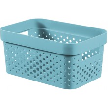 CURVER INFINITY 4,5 L Úložný box 26 x 18 x 12 cm, recyklovaný plast, modrý 04747-W19