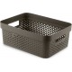 CURVER INFINITY 11L Úložný box 36 x 27 x 14 cm, recyklovaný plast, hnedý 04750-C74