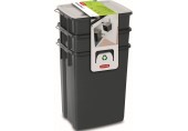 CURVER BIOBOX 2x10L+6L Recyklačný set čierny 08993-840