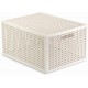 CURVER KAYA M 20L Úložný box 37,6 × 30 × 20,7 cm, béžový 17213763