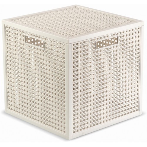 CURVER KAYA 19L Úložný box kocka 28 × 28 × 28 cm, béžový 17213764 CURVER KAYA 19L Úložný box kocka 28 × 28 × 28 cm, béžový 17213764