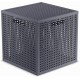 CURVER KAYA 19L Úložný box kocka 28 × 28 × 28 cm, modrosivý 17213764