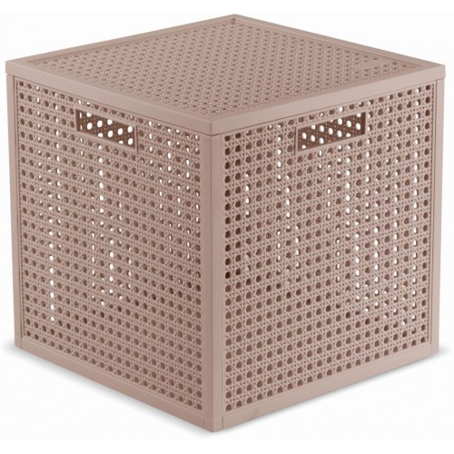 CURVER KAYA 19L Úložný box kocka 28 × 28 × 28 cm, púdrový 17213764 CURVER KAYA 19L Úložný box kocka 28 × 28 × 28 cm, púdrový 17213764