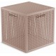 CURVER KAYA 19L Úložný box kocka 28 × 28 × 28 cm, púdrový 17213764