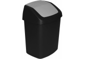 CURVER SWING BIN 15L Odpadkový kôš 30,6 x 24,8 x 41,8 cm čierny 03985-Y09