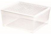 CURVER TEXTILE 18,5L Úložný box 39,6 x 34,3 x 17,3 cm transparentný 03002-001