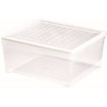 CURVER TEXTILE 18,5L Úložný box 39,6 x 34,3 x 17,3 cm transparentný 03002-001