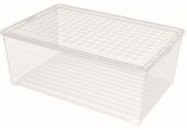 CURVER TEXTILE 45L Úložný box 59,6 x 39,4 x 23 cm transparentný 03008-001