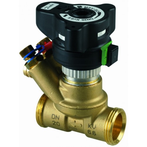 Danfoss Leno MSV-BD vyvažovací ventil, DN15LF, vonkajší závit 003Z4100