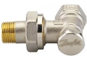 Danfoss RLV-S10 radiátorové šróbenie 3/8 "rohové 003L0121