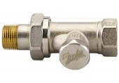 Danfoss RLV-S10 radiátorové šróbenie 3/8 "priame 003L0122