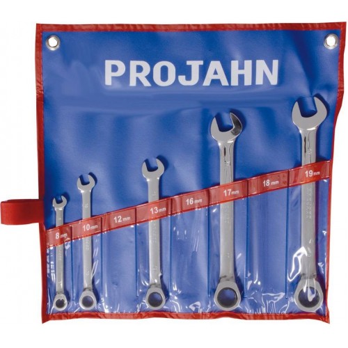 PROJAHN GearTech sada kľúčov "Klasik" 5 dielov v rolovacie taške 9981