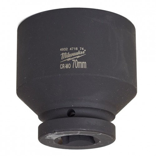 Milwaukee Shockwave Nástrčná hlavica 70 mm (1˝ štvorhran) 4932471674 Milwaukee Shockwave Nástrčná hlavica 70 mm (1˝ štvorhran) 4932471674
