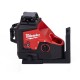 Milwaukee M12 3PL-0C Aku laser s 3 rovinami a uhlom (12V/bez aku/360°) 4933478103