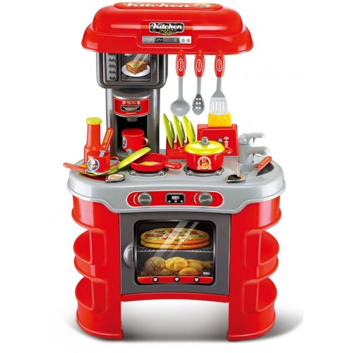Detská kuchynka G21 Malý kuchár červená 60026114