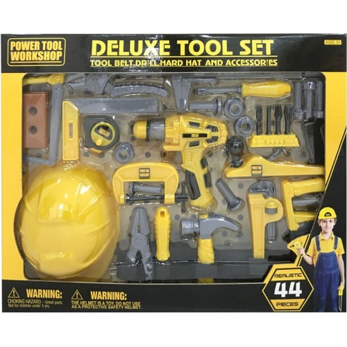 Detské náradie G21 Deluxe 44 dielov žlto / sivé 60026323