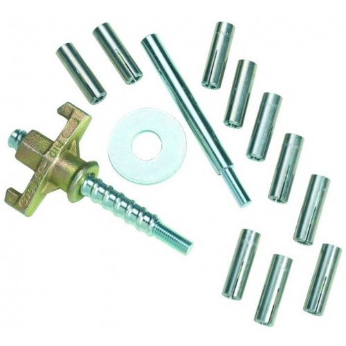 DeWALT Upevňovacia súprava pre betón vrátane 10 narážacích kotiev D215825