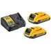 DeWALT DCB115D2 Súprava XR nabíjačka DCB115 + 18V 2x2,0Ah