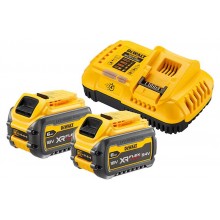 DeWALT DCB118T2 Súprava XR FlexVolt 54V nabíjačka DCB118 + 18V 2x6,0Ah
