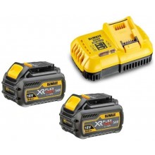 DeWALT DCB118T2 Súprava XR FlexVolt 54V nabíjačka DCB118 + 18V 2x6,0Ah