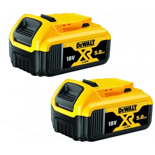 DeWALT DCB184P2 Akumulátor (18V/2x5,0Ah) XR Li-Ion 2x akumulátor DCB184