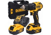DeWALT DCD709P2T Aku príklepový vŕtací skrutkovač 65 Nm (18V/2×5,0Ah) Tstak