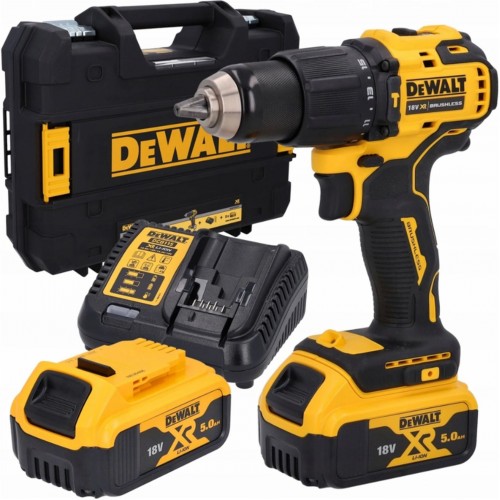 DeWALT DCD709P2T Aku príklepový vŕtací skrutkovač 65 Nm (18V/2×5,0Ah) Tstak DeWALT DCD709P2T Aku príklepový vŕtací skrutkovač 65 Nm (18V/2×5,0Ah) Tstak