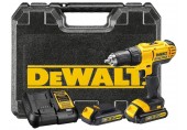 DeWALT DCD771C2 Aku kompaktná vŕtačka / skrutkovač XR (42Nm/18V/2x1,3Ah) kufor