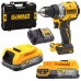 DeWALT DCD800E2T Aku Vŕtačka XR (90Nm/18V/2x1,7Ah PowerStack) kufor Tstak