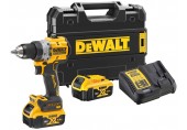 DeWALT DCD805P2T Aku príklepová vŕtačka XR (90Nm/18V/2x5,0Ah) kufor Tstak