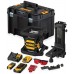 DeWALT DCE080D1RS Aku rotačný laser červený 18V Tool Connect, 2 Ah