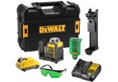 DeWALT DCE0811D1G Aku laserový kríž 2 x 360°, zelený lúč, XR (10,8V/1x2,0 Ah) kufor Tstak