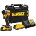 DeWALT DCF850D2T Aku rázový uťahovák 1/4" (205Nm/18V/2x2,0Ah) kufor Tstak