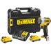 DeWALT DCF902D2 Aku rázový uťahovák 3/8" (168Nm/12V/2x2,0 Ah) kufor Tstak
