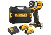 DeWALT DCF921E2T Aku rázový uťahovák 1/2" (406 Nm/18V/2x1,7Ah PowerStack) kufor Tstak