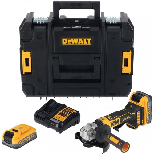 DeWALT DCG404S2T Aku uhlová brúska XR (125mm/18V/bez aku a nabíjačky/kufor Tstak) DeWALT DCG404S2T Aku uhlová brúska XR (125mm/18V/bez aku a nabíjačky/kufor Tstak)