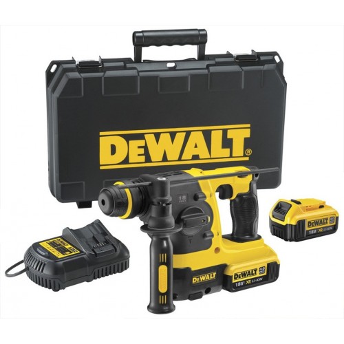 DeWALT DCH254M2 Aku kombinované kladivo SDS-Plus (2,1J/18V/2x4,0Ah) kufor