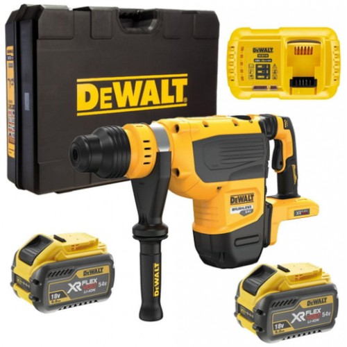 DeWALT DCH735X2 Aku kombinované kladivo SDS-Max XR FlexVolt (13,3J/54V/2x9,0Ah) Tstak DeWALT DCH735X2 Aku kombinované kladivo SDS-Max XR FlexVolt (13,3J/54V/2x9,0Ah) Tstak