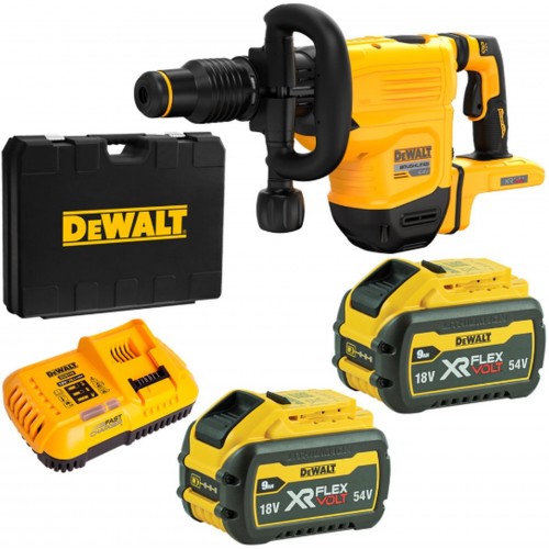 DeWALT DCH832X2 Aku sekacie kladivo SDS-Max, XR FlexVolt 54V, 10,5J, Tstak,(2x9,0Ah)