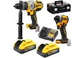 DeWALT DCK2052H2T Aku sada (DCD999+DCF850+DCB115+2x5,0Ah PowerStack)kufor Tstak