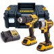 DeWALT DCK2059D2T Aku sada vŕtačka / skrutkovač a rázový uťahovák (2x2,0Ah/18V) ,TSTAK II