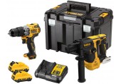 DeWALT DCK2102L2T Kombinovaná súprava (DCH072 + DCD706 + DCB124 + DCB1102) TSTAK