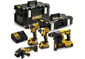 DeWALT DCK422P3 Kombo set DCG405+DCH273+DCD796+DCF887 (18V/3x5,0Ah) 2x Toughsystem