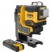 DeWALT DCLE34035B MAX Aku laser s diaľkovým ovládaním 3 × 360° (18V / bez aku), Tstak