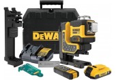 DeWALT DCLE34035D1 Aku multi laser 3x360° zelený s diaľkovým ovládaním (18V/2,0Ah) T-stak