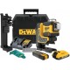 DeWALT DCLE34035D1 Aku multi laser 3x360° zelený s diaľkovým ovládaním (18V/2,0Ah) T-stak